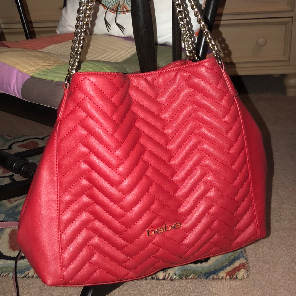 Red Bebe Purse